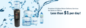 Premium 5-Gallon Water Delivery Services for Home or Offices for less than grocery store prices from Aquaone Lubbock tx, Amarillo tx, wichita falls tx, Abilene tx